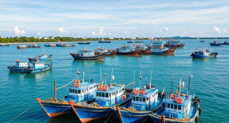  Ngành thủy sản đóng góp quan trọng vào lĩnh vực kinh tế biển